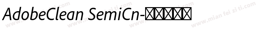 AdobeClean SemiCn字体转换